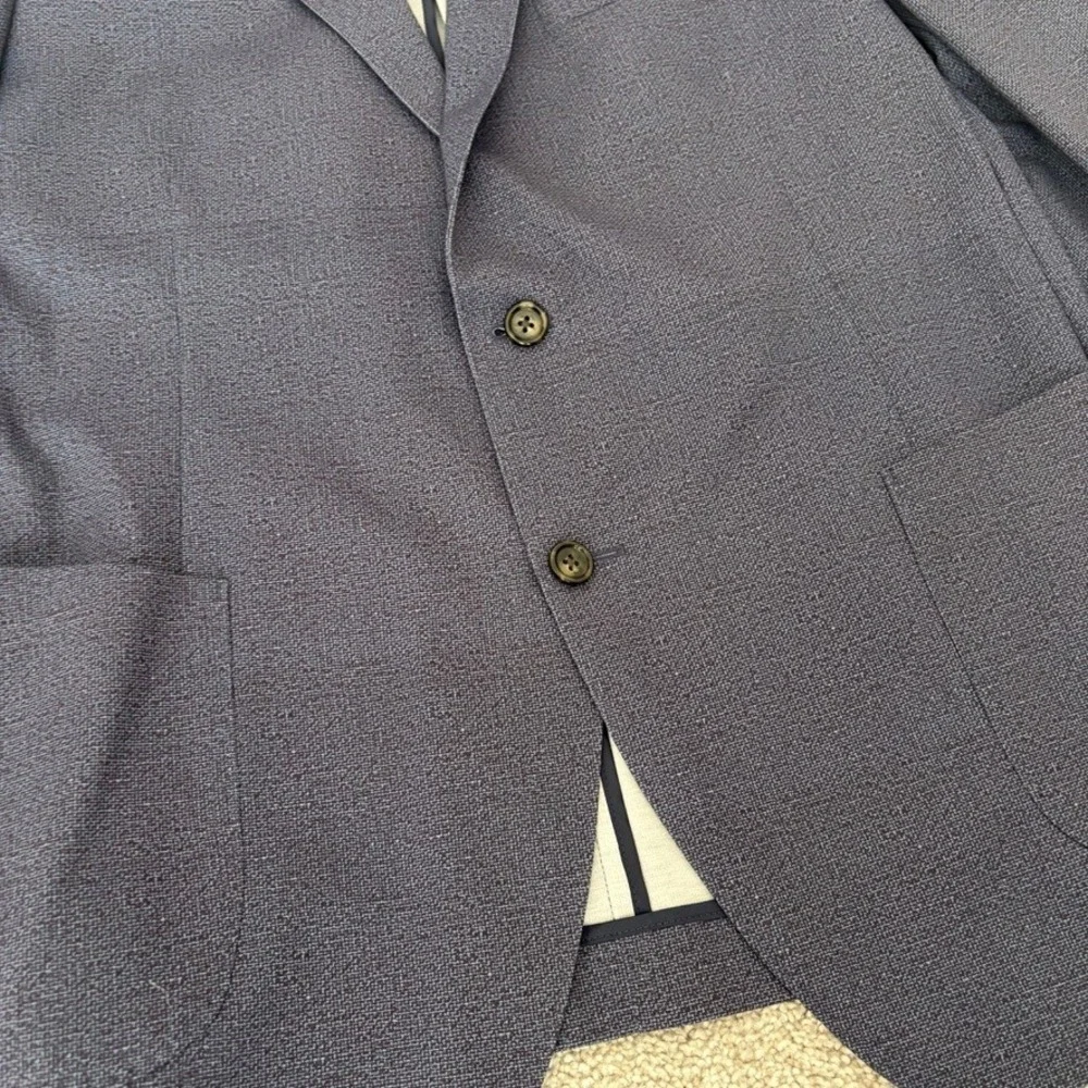 Johnnie-O Swift Blazer Mens XL Blue Stretch Sport Coat Lightweight Comfort